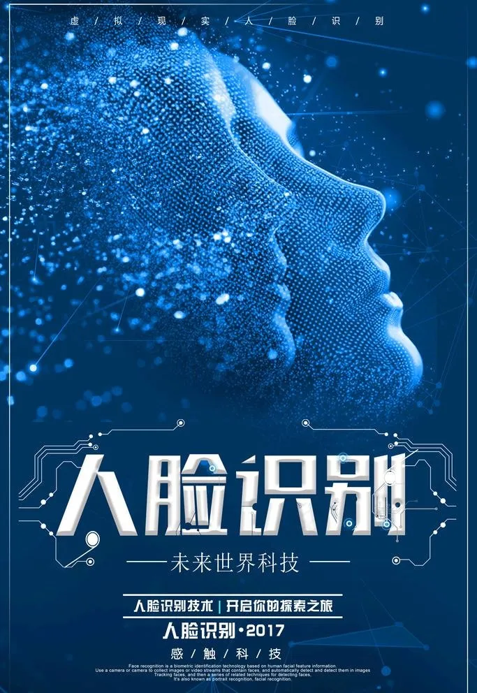 人脸识别图片(3543X5315(DPI:150))psd模版下载