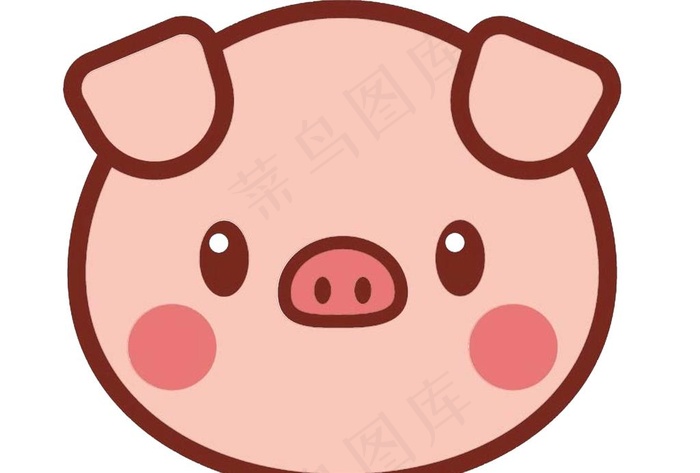 小猪图片psd模版下载
