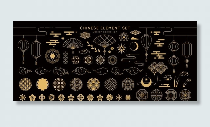 传统花纹 花边 艺术边框图片