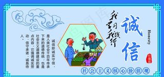 社会核心主义价值观诚信篇图片
