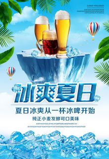 冰爽夏日图片