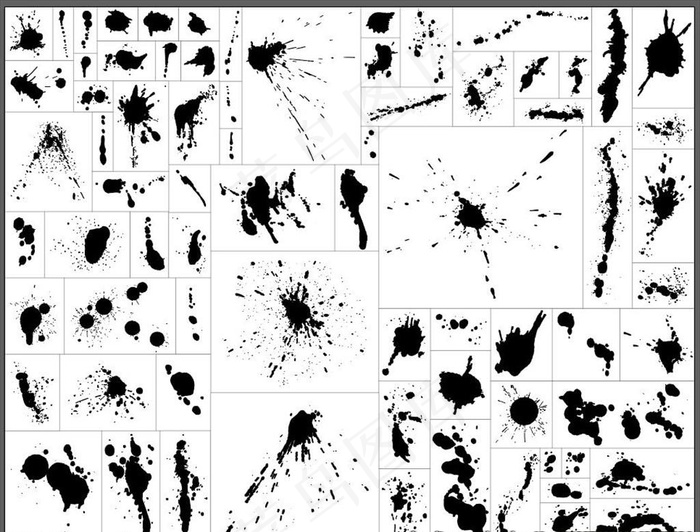 墨点素材图片