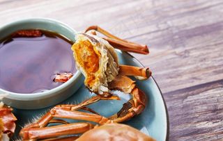大闸蟹美食图片
