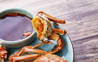 大闸蟹美食图片