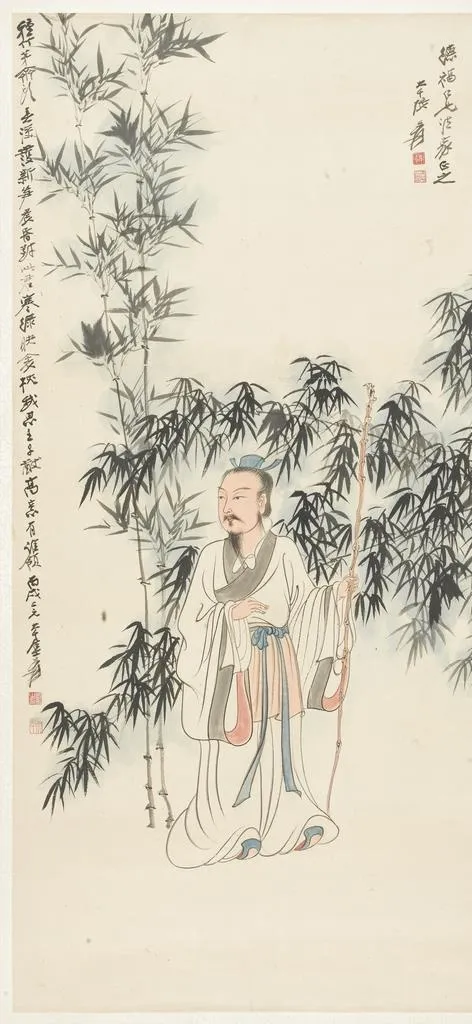 张大千国画图片