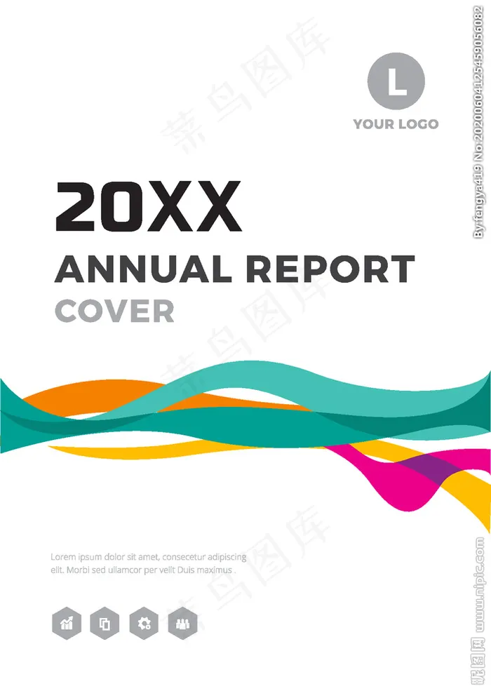 书籍封面图片ai矢量模版下载