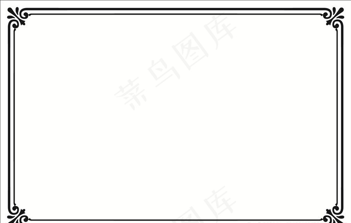 相框外框  外框边框图片cdr矢量模版下载