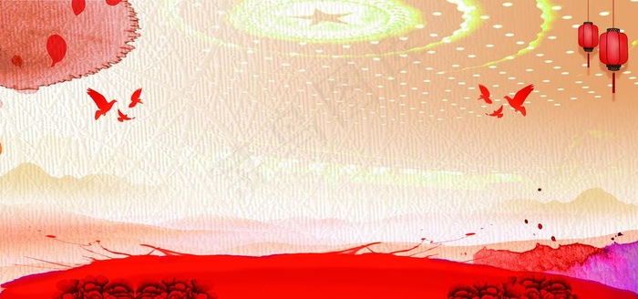党建背景图片(7087X3543(DPI:150))psd模版下载