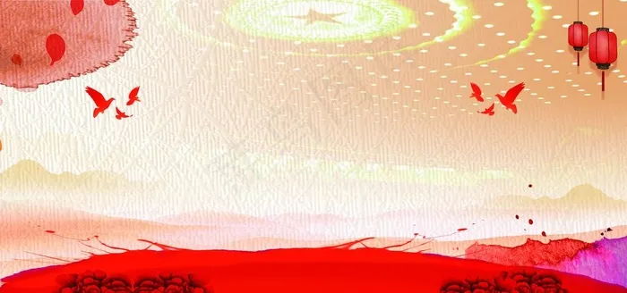 党建背景图片(7087X3543(DPI:150))psd模版下载