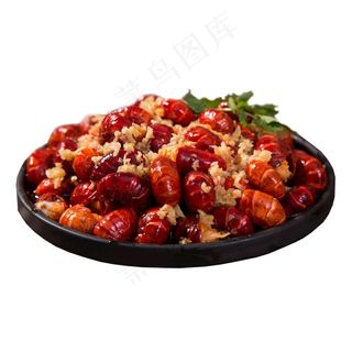 蒜蓉龙虾虾球图片