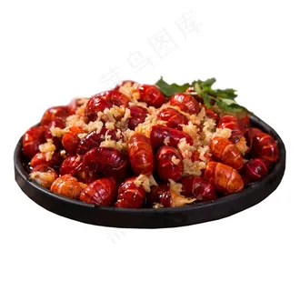 蒜蓉龙虾虾球图片 蒜蓉龙虾虾球图片