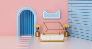 C4D场景建模图片