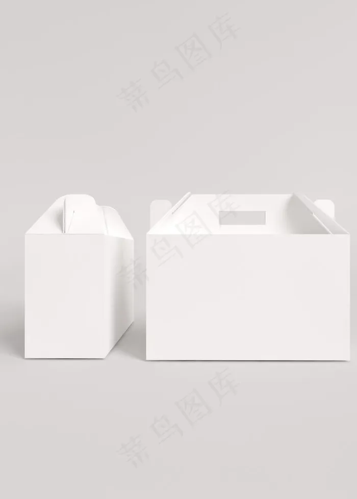 包装盒样机图片psd模版下载