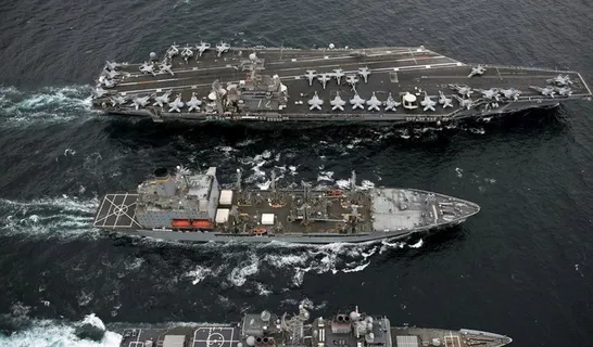 航母战斗群图片