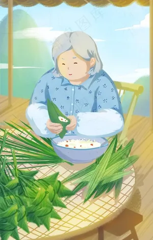 端午插画图片