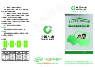 中国人寿折页图片