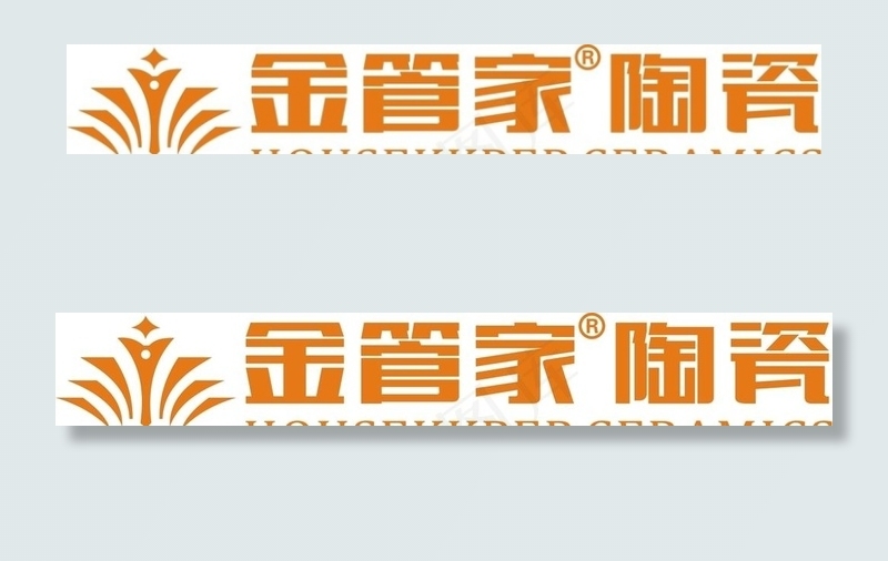 金管家陶瓷图片cdr矢量模版下载