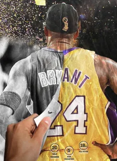 科比 海报一张图片