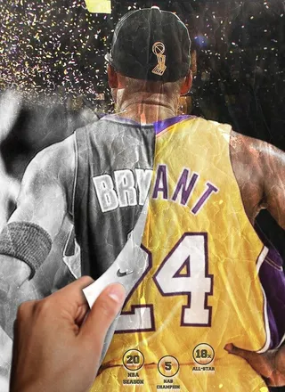 科比 海报一张图片