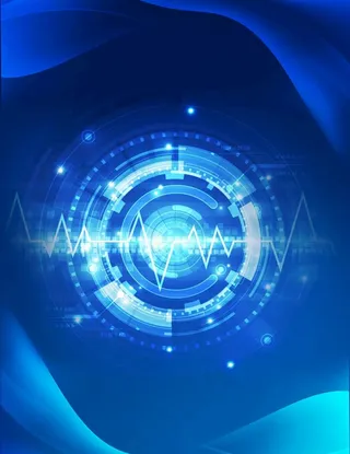 蓝色科技背景图片