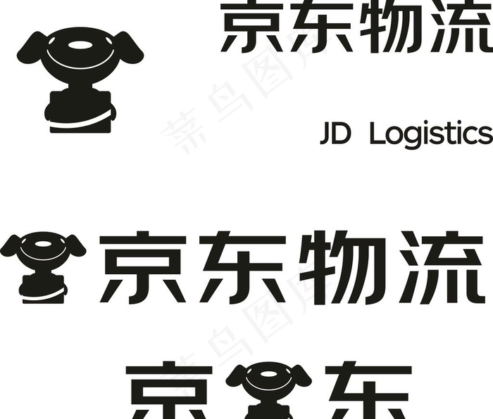 京东物流LOGO图片cdr矢量模版下载