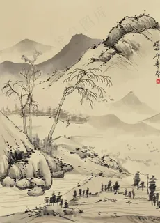 水墨山水图片 水墨山水图片