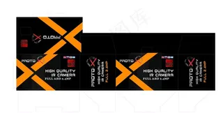 黑色包装盒图片