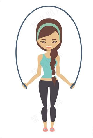 跳绳图片