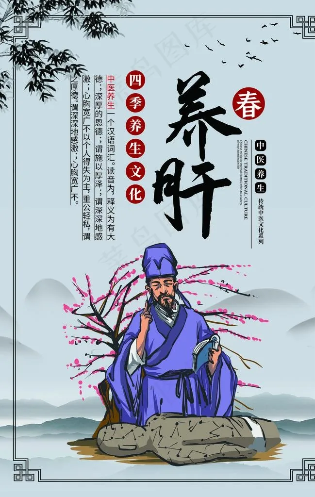中医养生调理海报图片(2362X3552(DPI:100))psd模版下载