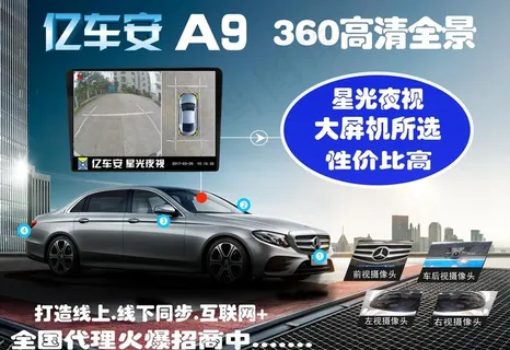 360全景行车记录仪图片