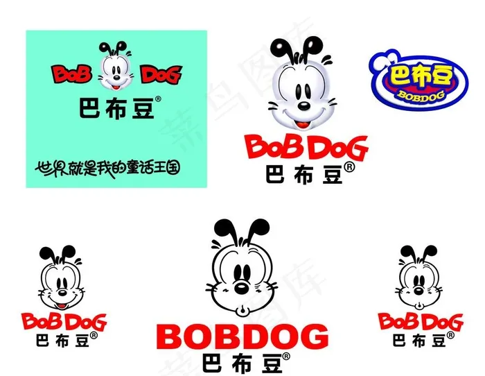 巴布豆logo图片eps,ai矢量模版下载