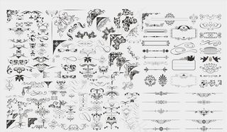 欧式花纹花边图片