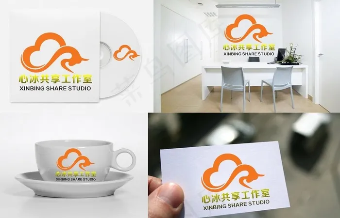 牛LOGO图片cdr矢量模版下载
