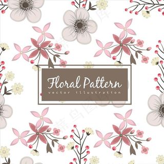 小碎花底纹图片