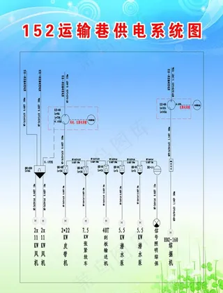 供电系统图图片