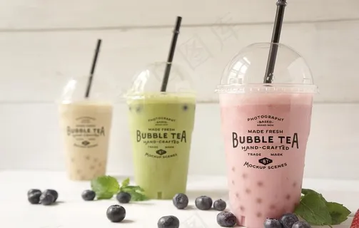 奶茶杯样机图片
