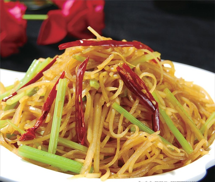 土豆丝图片
