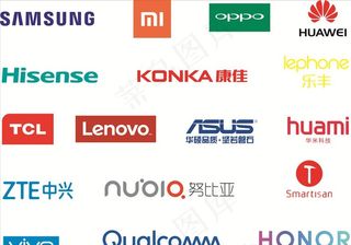 各电器手机品牌logo图片