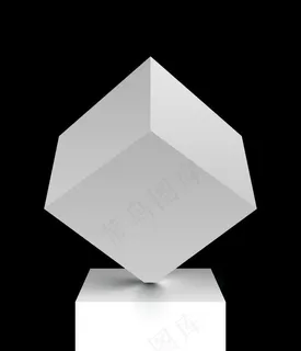 二维码立体模型-样机图片