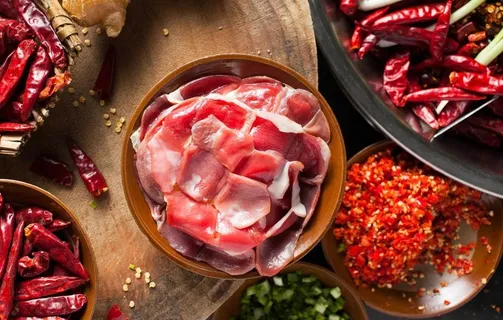火锅菜品鸡杂图片 火锅菜品鸡杂图片