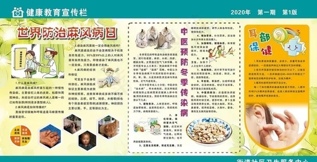 健康教育宣传栏图片