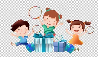 儿童游戏免抠元素图片