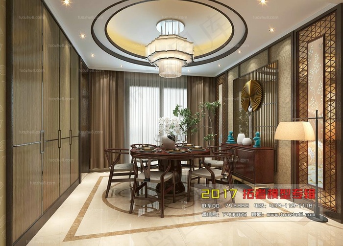 中式餐厅图片