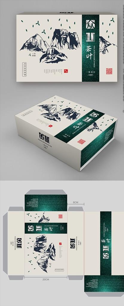 茶叶包装图片cdr矢量模版下载