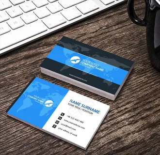 通用商务名片图片