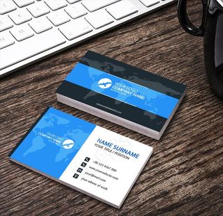 通用商务名片图片