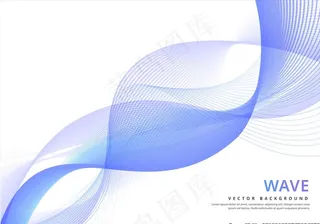 波浪线背景图片