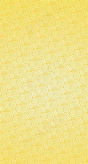黄色祥云花纹背景图片