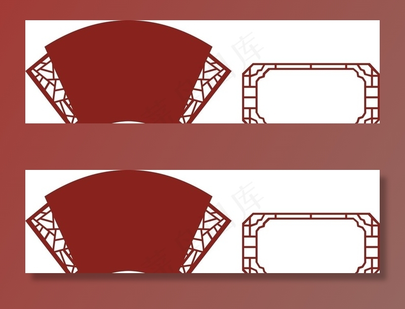 扇形 长方形图片