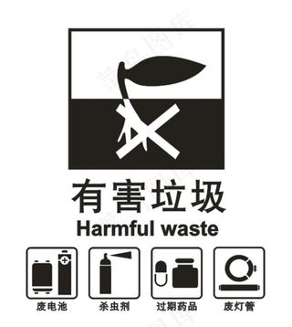 有害垃圾图片